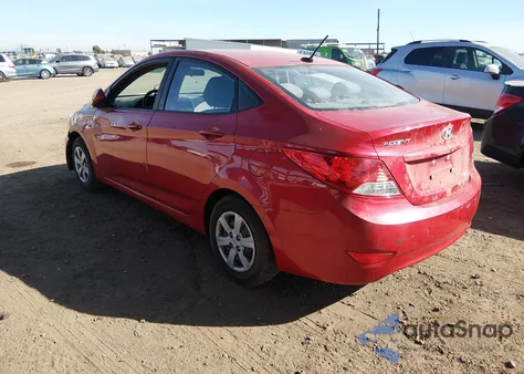 2013 Hyundai Accent Gls from USA, damaged, VIN KMHCT4AE9DU521671